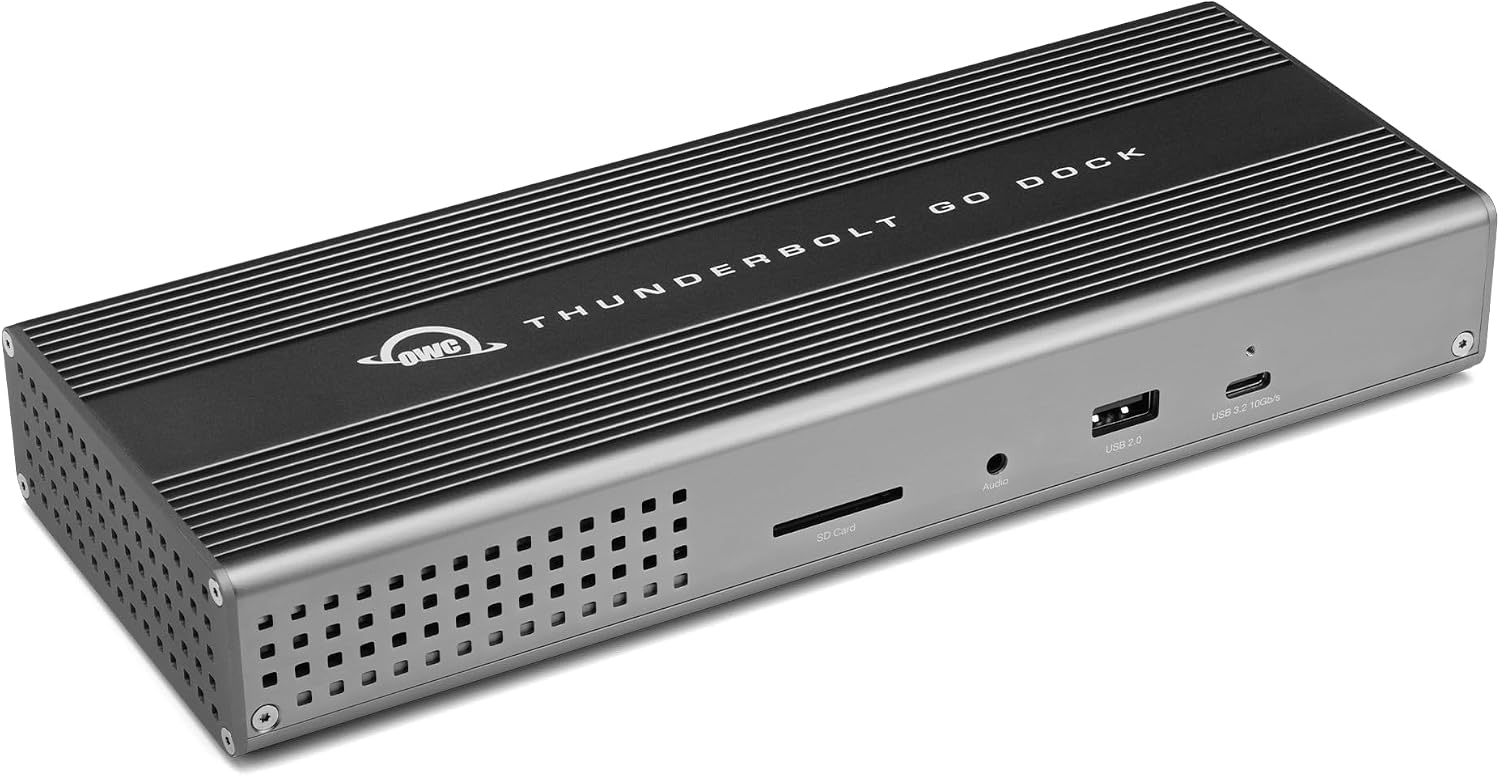 OWC Thunderbolt Go Dock (11 Ports, Integrated Power Supply)