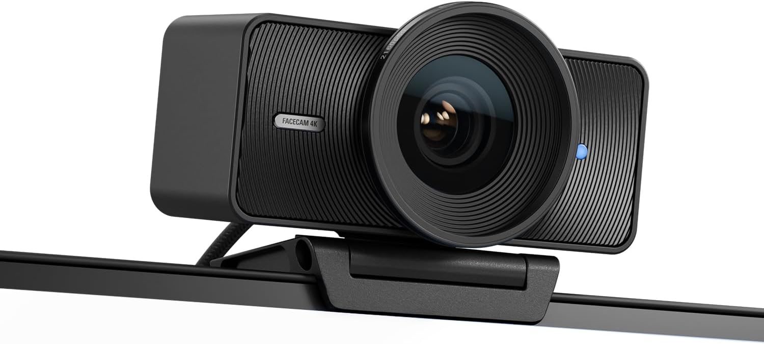 Elgato Facecam Pro - True 4K60 Ultra HD Webcam (1/1.8" Sony STARVIS)