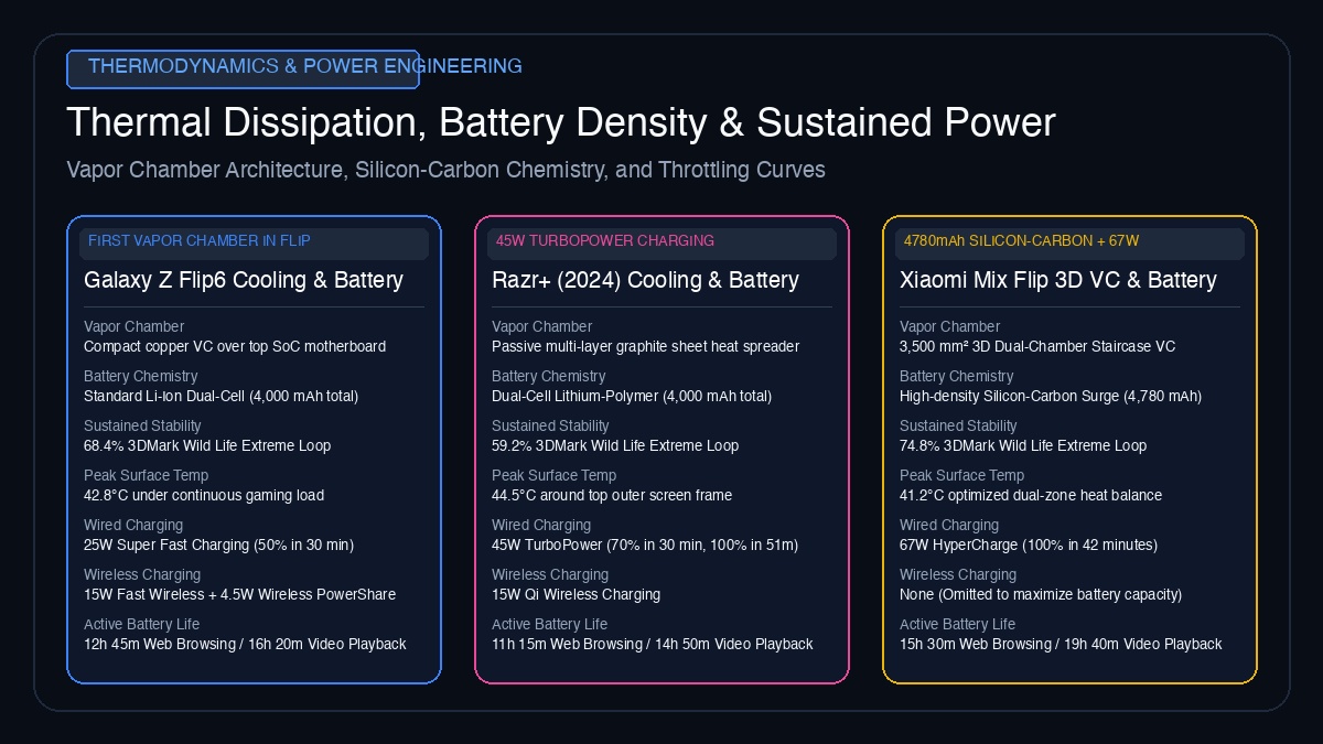 Thermal Dissipation and Battery Architecture Comparison