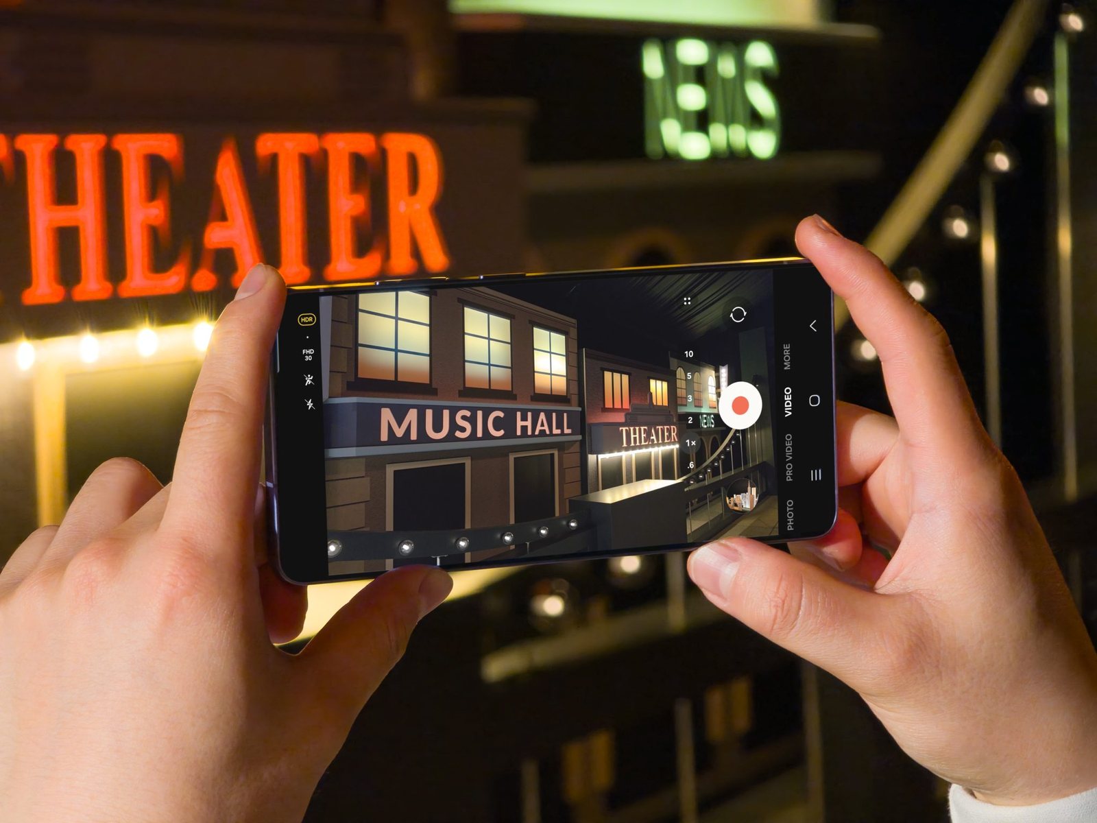 Galaxy S26 Ultra Nightography video in low light