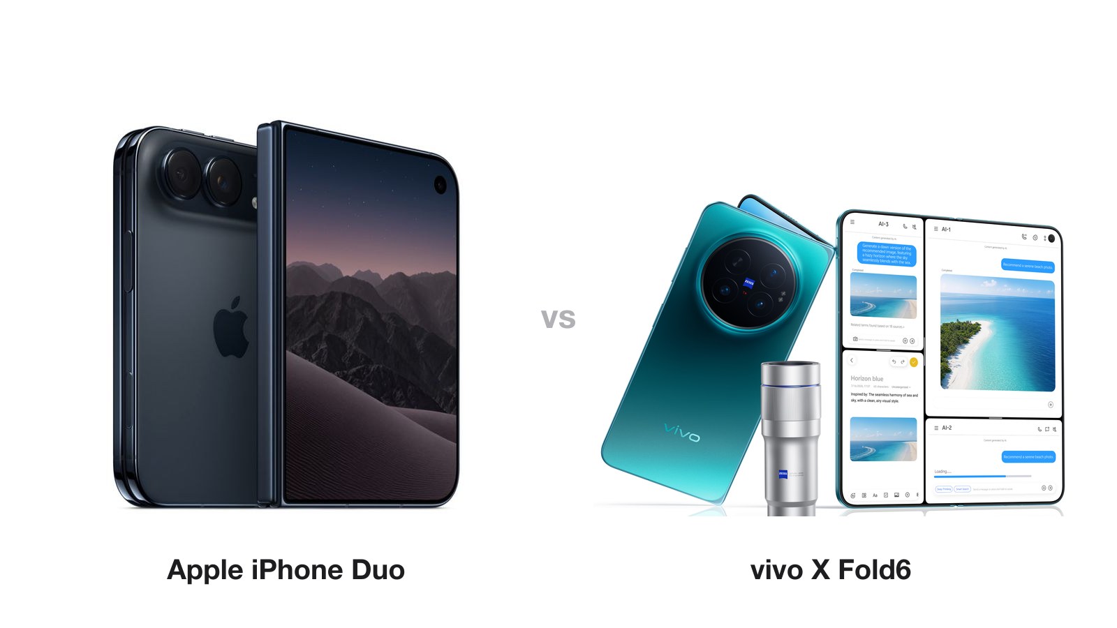 iPhone Duo vs vivo X Fold6: Two $2,000 Foldables, One Busy Week